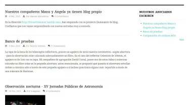 imagen de archivo de la página web de la Agrupación Astronómica de Miguelturra