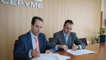 firma CEOE CEPYME y France Telecom, diciembre 2006