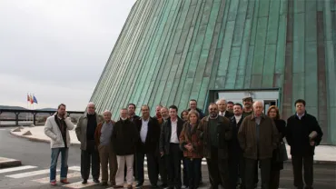 imagen visita al Aeropuerto Ciudad Real, dic 2007