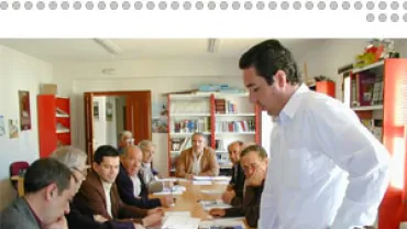 José Matas, prometiendo su cargo