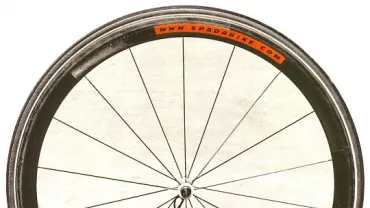 Imagen, rueda de bicicleta