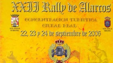 Imagen programa Rally Alarcos 2006