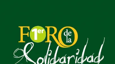 imagen folleto Primer Foro Solidaridad CLM