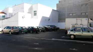imagen vista de la remodelación del mercadillo
