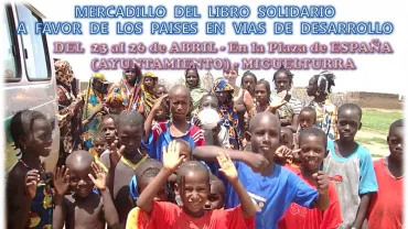 imagen cartel mercadillo solidario, abril 2015