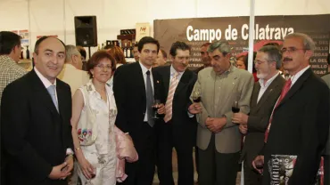 Román Rivero y Victoria Sobrino en Fenavin 2005
