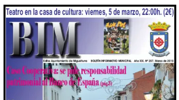imagen de la portada del BIM de marzo de 2010