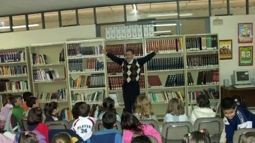 Cuentacuentos en la Biblioteca de Miguelturra