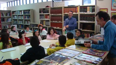 imagen de talleres de la biblioteca municipal