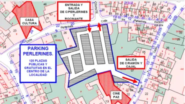 imagen del plano del futuro aparcamiento, 2015