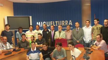 Román Rivero recibió al CD MIguelturreño, junio 06