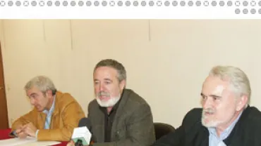 Miguel Ángel Martínez inauguró la exp. quijotesca