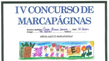 imagen de uno de los marcapáginas ganadores 2014