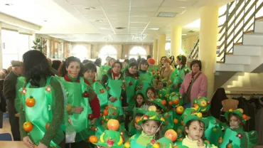 Más de 60 niños iniciaron su particular carnaval