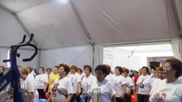 Los mayores de Miguelturra practican mucho deporte