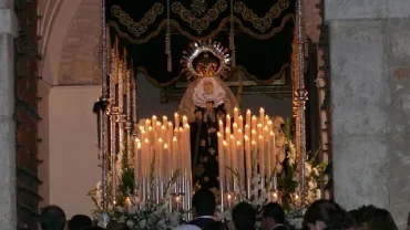 imagen de la procesión de Las Lamparillas