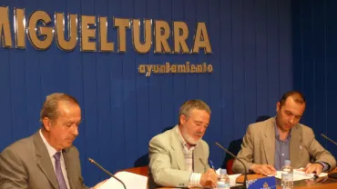 imagen firma del acuerdo, martes 22 mayo 2007