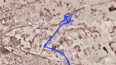 imagen tramo Variante de Miguelturra, julio 2012