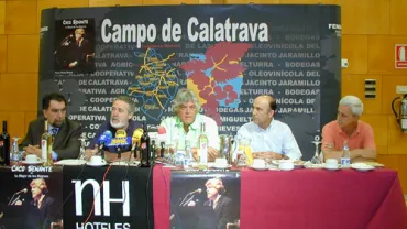 imagen de la presentación del concierto de Caco Senante