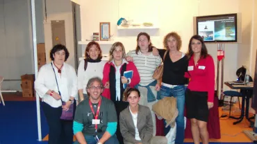 Personal del Centro de Día y Stand Miguelturra