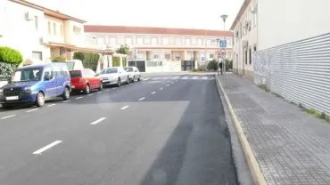 imagen de la calle Vendimia de Miguelturra, marzo