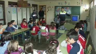 imagen de archivo sobre campañas de educación vial en Miguelturra