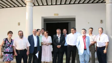 imagen tras convenio Festival Almagro-Mancomunidad