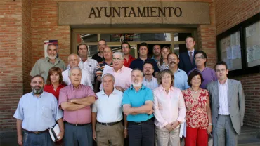 imagen representantes Mancomunidad, 24-7-2007