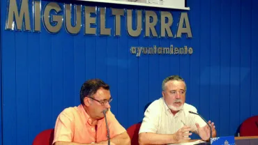imagen de Román Rivero y Jesús Sánchez, agosto 2010