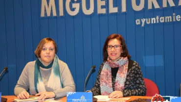 imagen Luz María Sánchez y Victoria Sobrino, 2015