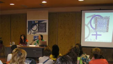 Consuelo García, clausura programa Igualados-as