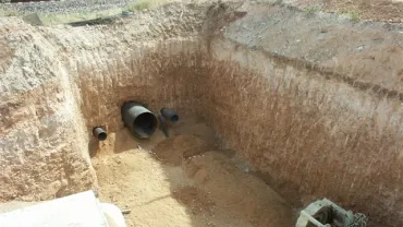 imagen de las obras, mayo 2006