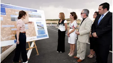 imagen inauguración circunvalación, julio 2012