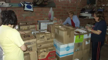 Saymi recogió 5000 kilos de inestimable ayuda