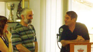 imagen entrega premio a Ángel González Puga 