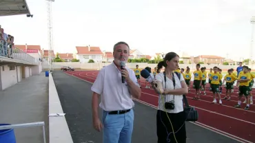 Román Rivero inauguró el Campus de Fútbol 2006