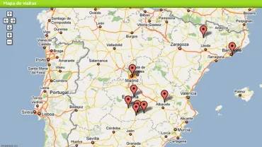 imagen Google Maps estadísticas web, junio 2008