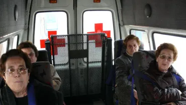 imagen durante el traslado, marzo 2007