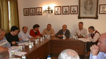 Reunión Mancomunidad en Granátula, marzo 2007