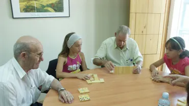 Actividades en el Centro de Día, julio 2006