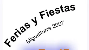 imagen anagrama Ferias y Fiestas Miguelturra 2007