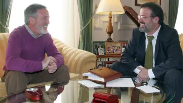 imagen Nemesio de Lara y Román Rivero