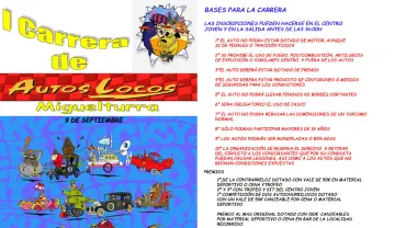 imagen del cartel de los autos churrilocos 2010