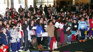 imagen de archivo de la celebración del Día de la Paz en Miguelturra