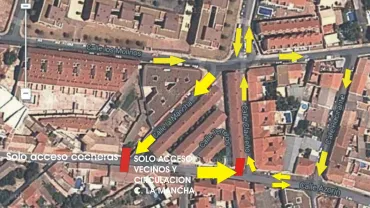 imagen del plano de las obras, enero 2014