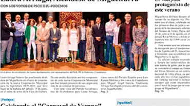 imagen portada del Boletín Informativo Municipal de julio de 2019