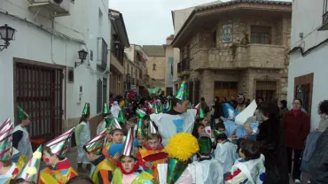 Alumnos del CP Benito Pérez Galdós en Carnaval