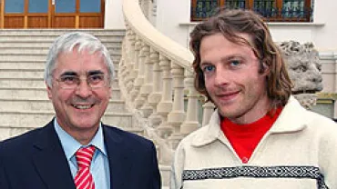 Barreda recibió a Oscar Cardo, marzo 2006