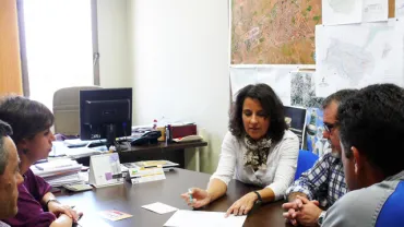 imagen reunión arquitectura y ONCE, abril 2012