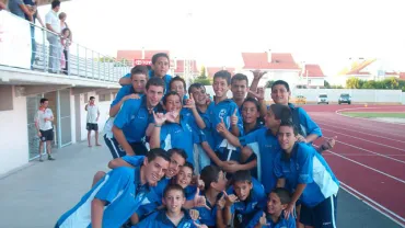 Imagen de grupo final Campus Fútbol 2006